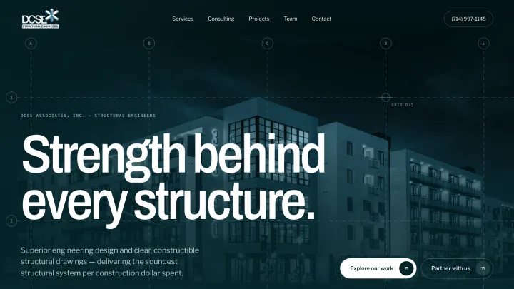 DCSE Associates homepage