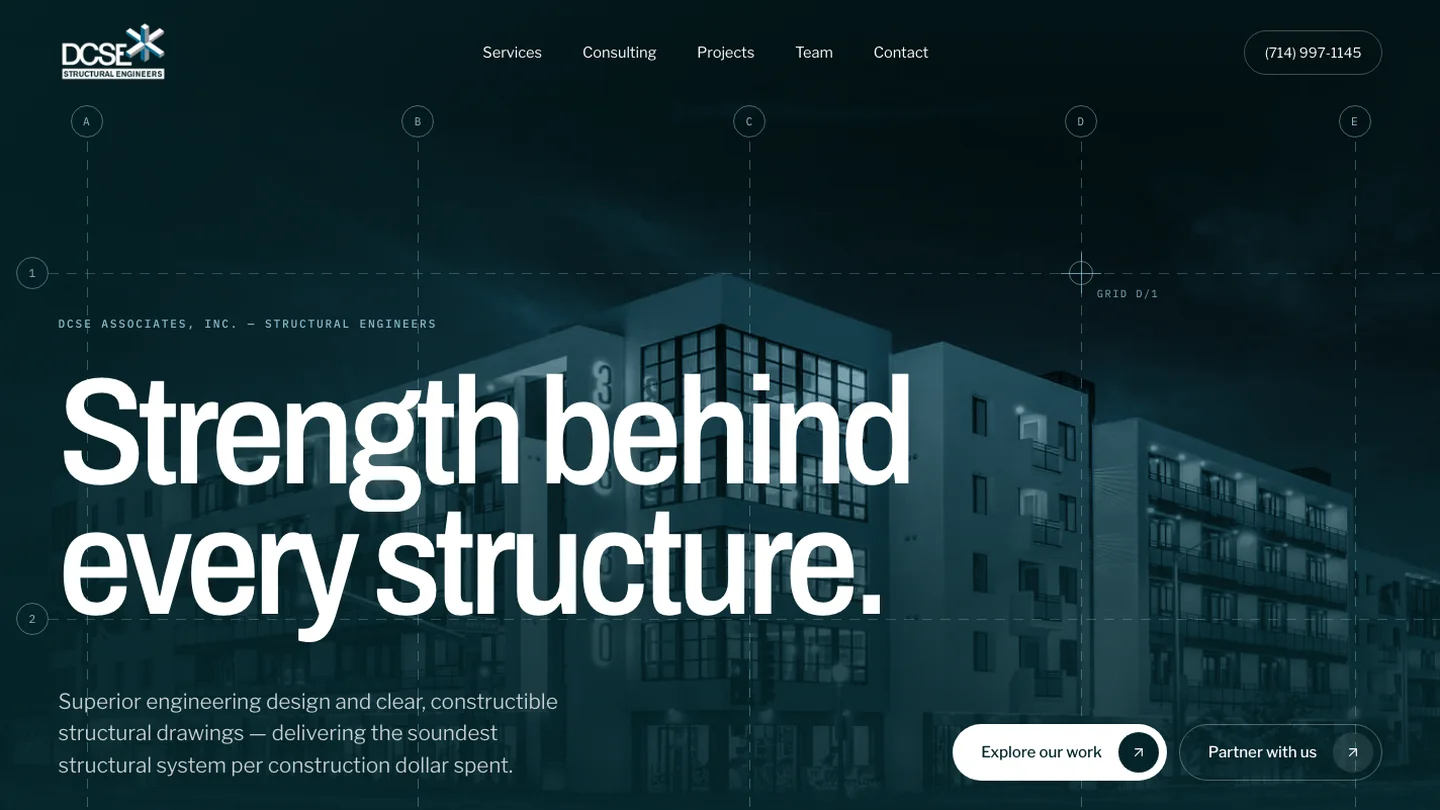 DCSE Associates homepage